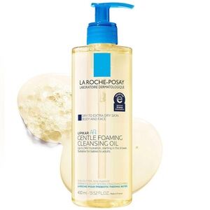 La Roche-Posay Lipikar AP+ Gentle Foaming Cleansing Oil.